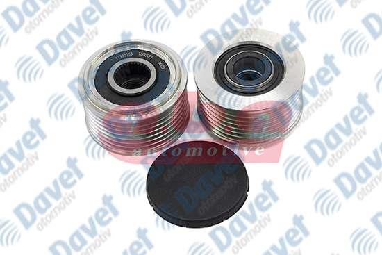 ABA 25850159 Alternator Kasnagi Ford Transit 2.4td 00 03 2.4tdci 04 06 [Ina Tip] [61*59.3*35]